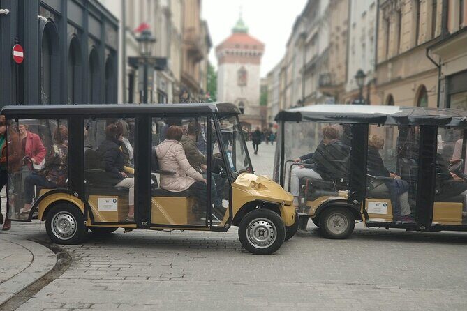Krakow: Old Town, Jewish Kazimierz and Ghetto Sightseeing by Electric Golf Cart - Town Hall Tower steps: when the tour adds a vertical moment