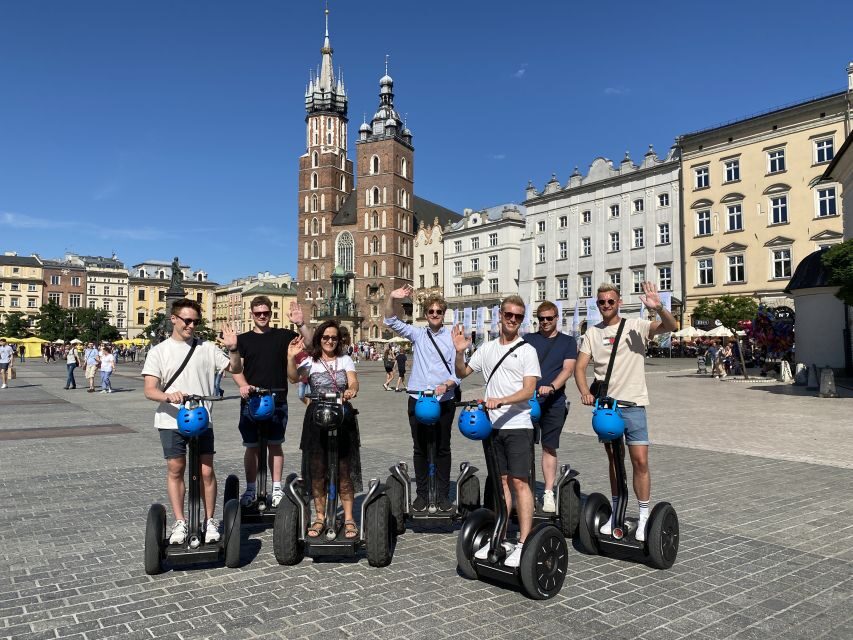 Krakow: Old Town Segway Tour 2 hours - Wawel Dragon Cave and the Vistula embankment finish strong