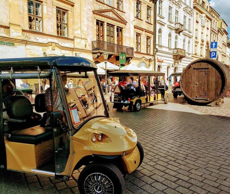Krakow: Old Town Sightseeing Tour by Electric Golf Cart - Planty Park Walls and the Barbican: The Ring That Defines the Old Town