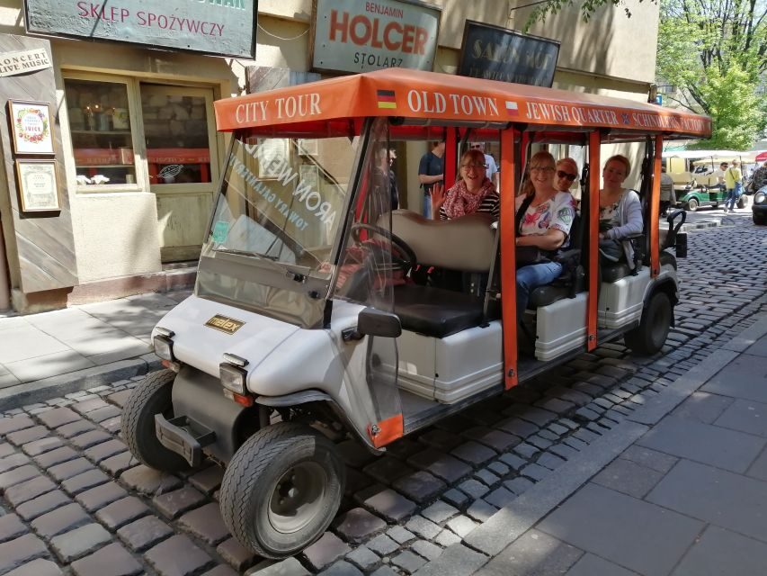 Krakow: Private Sightseeing Tour by Electric Car - Ghetto and Schindler’s Factory area: what you’ll learn and what to plan later