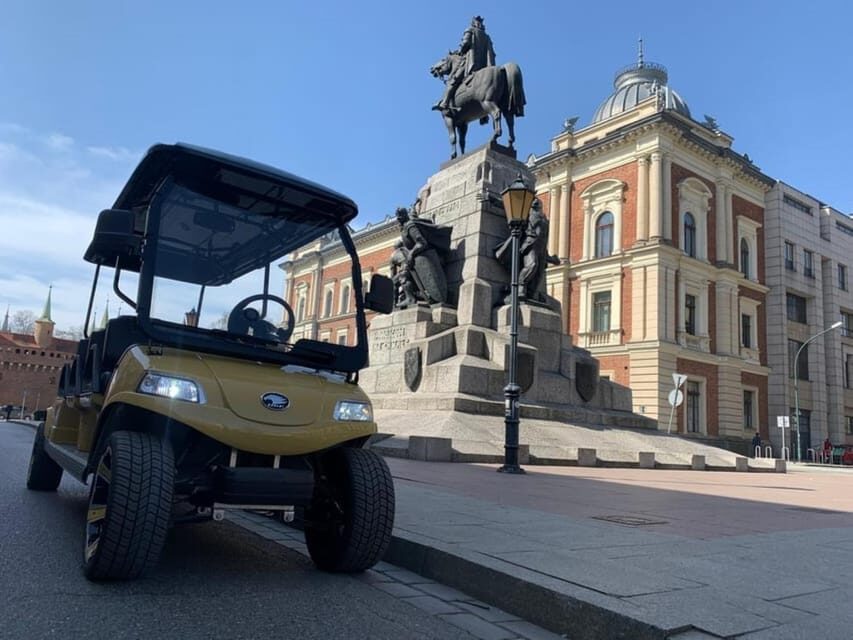 Krakow: Regular Extended City Sightseeing Tour By Golf Cart - Why a golf cart works so well in Krakow