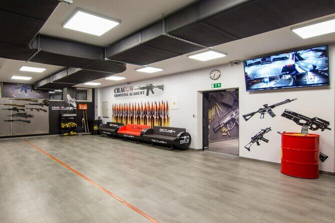 Krakow: Shooting Range - Small Group/Private Options - At the Range: English Training First, Then Shooting Time