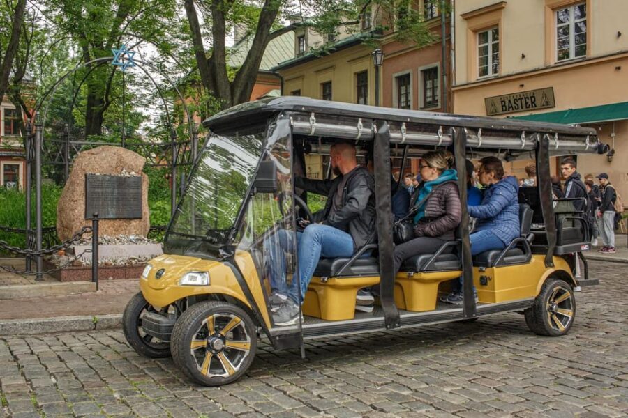 Krakow: Sightseeing Tour by Electric Golf Cart - Kazimierz and the Jewish Quarter: synagogues and street scenes that stick