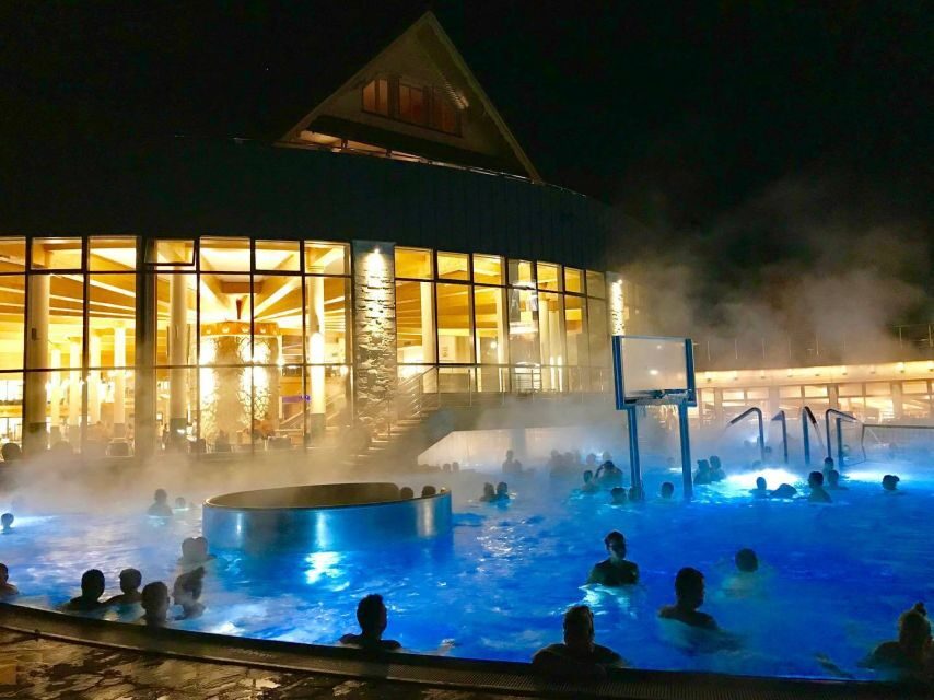 Krakow: Thermal Baths Evening Experience - What you’ll do in the pools: from geysers to slides