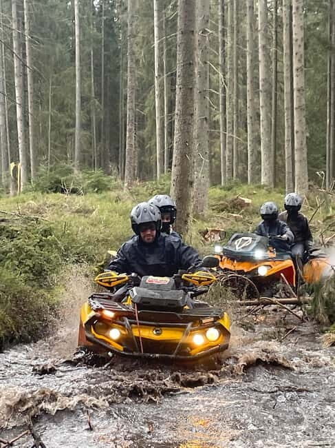 Krakow: Zakopane, Quad & Thermal Baths Tour w/ Pickup Option - Quad biking in the Tatra area: scenic vs extreme routes