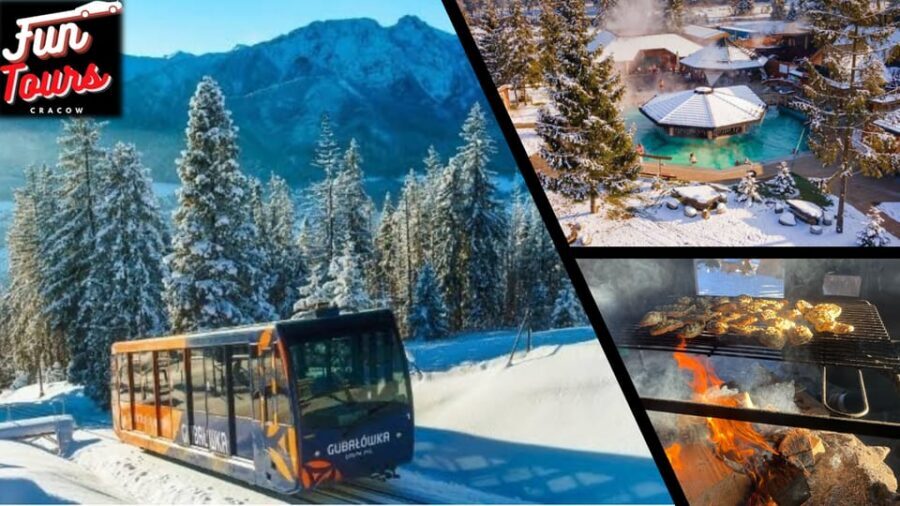 KRAKOW ZAKOPANE TOUR CABLE CAR THERMAL BATHS & HOTEL PICKUP - Zakopane free time: Krupówki Street and that proper wander