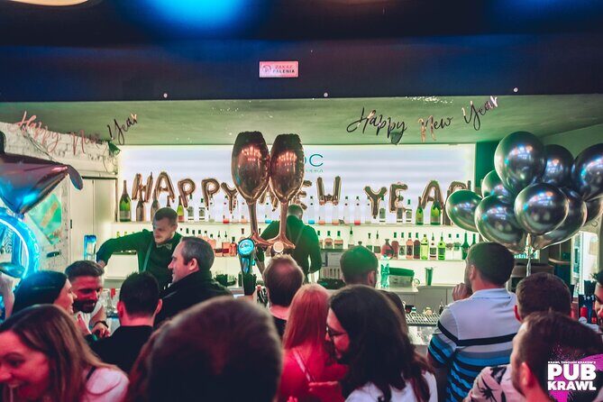 New Year's Eve crawl with 2 Hours free alcohol + Buffet - Krawl Through Krakow - Key Highlights You’ll Feel Fast