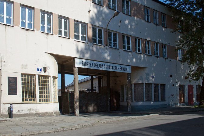 Schindler's Factory Ticket with Skip the Line - Stop 1: Fabryka Emalia Oskara Schindlera, the building you’re walking through