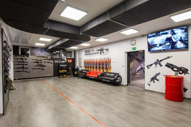 Shooting Range: Best value shooting package with hotel pickup - The Firearms Lineup: Four Types Included, Plus Upgrade Options