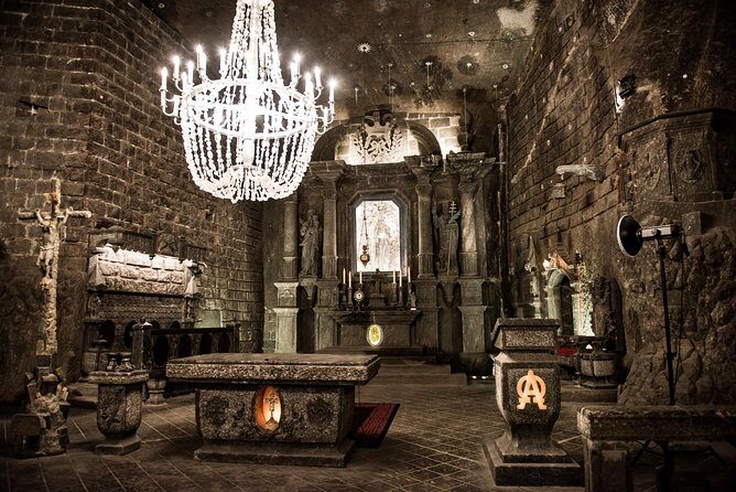 Two Day Trip to Auschwitz Birkenau and Wieliczka Salt Mine - Wieliczka Salt Mine on day two: 140 meters down, 378 stairs, and a long underground route