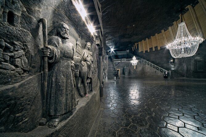 UNESCO Wieliczka Salt Mine Half-Day Tour from Kraków - Going deeper and returning by lift