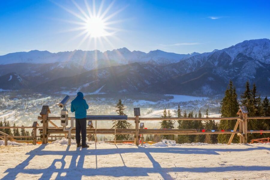 Zakopane and Chocholow Thermal Baths Tour from Krakow - Gubałówka funicular: your panoramic view window