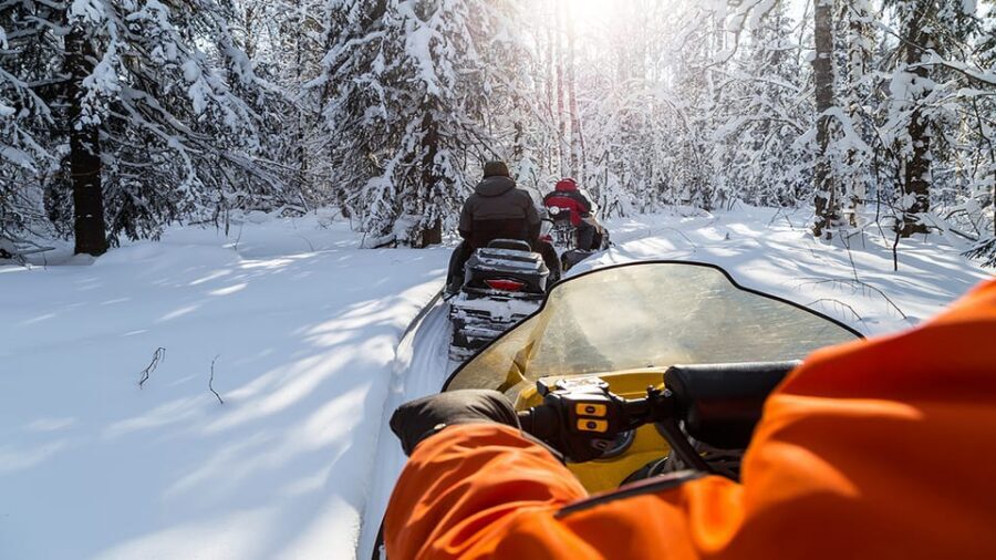 Zakopane: Extreme Snowmobile Ride with Bonfire and Transfers - The Witów stop: photos, briefing, and your first taste of adrenaline