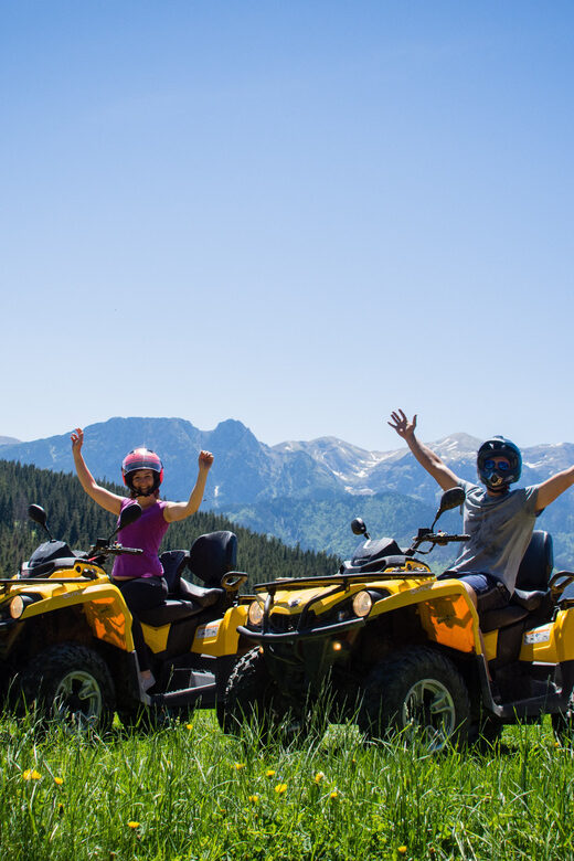 Zakopane: Quad Bike Adventure with Optional Meal - Choosing Your Quad: Single vs Double and How the Ride Is Managed