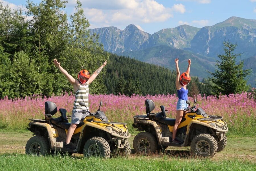 Zakopane: Quad Bike Adventure with Optional Meal - The One-Hour Route: Asphalt, Dirt/Forest Roads, and Mountain Photo Moments
